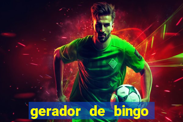 gerador de bingo de palavras